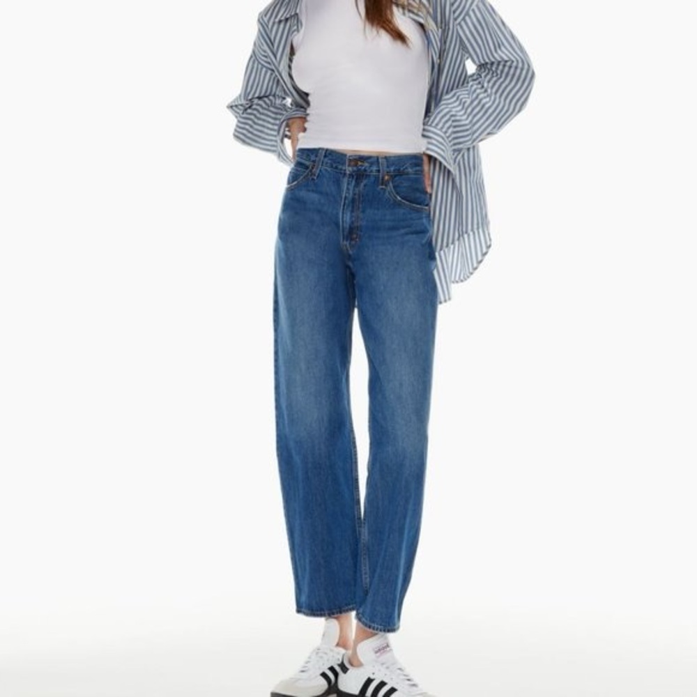 Levi’s Premium Dad Jean Goodbye Medium Wash Women’s 28 x 30